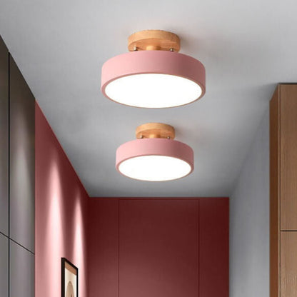 Sylor Modern LED Ceiling Light Fixture – Stylish Semi-Flush Mount for Home Décor
