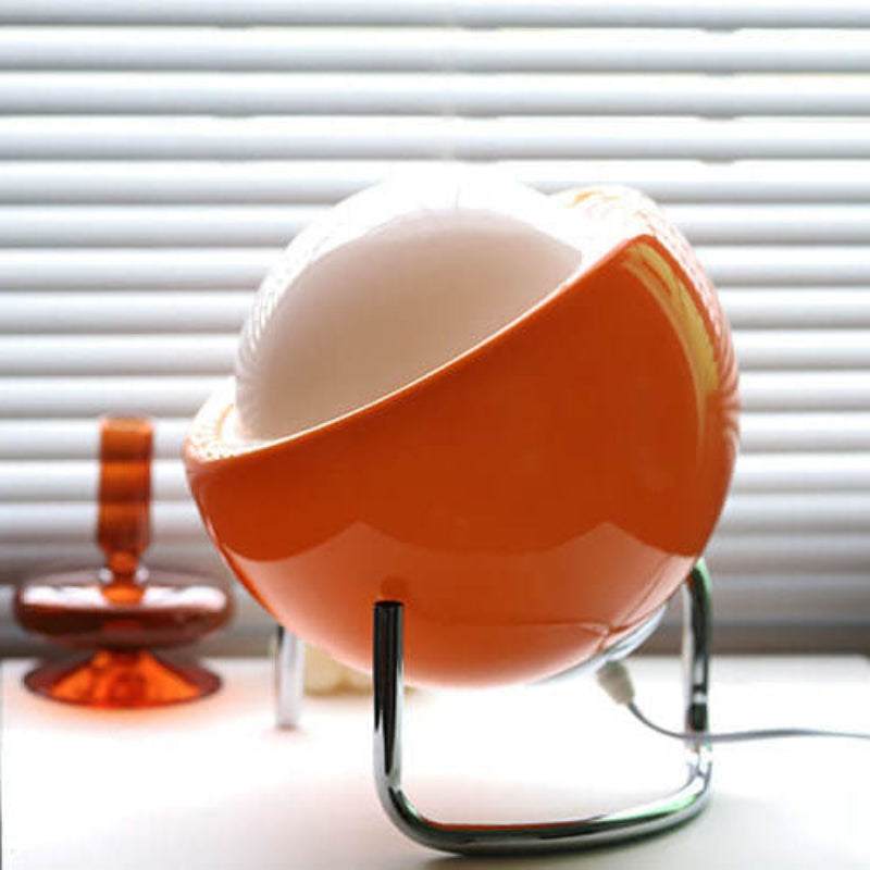 Nora Modern Orange Glass Table Lamp – Stylish Accent for Any Room