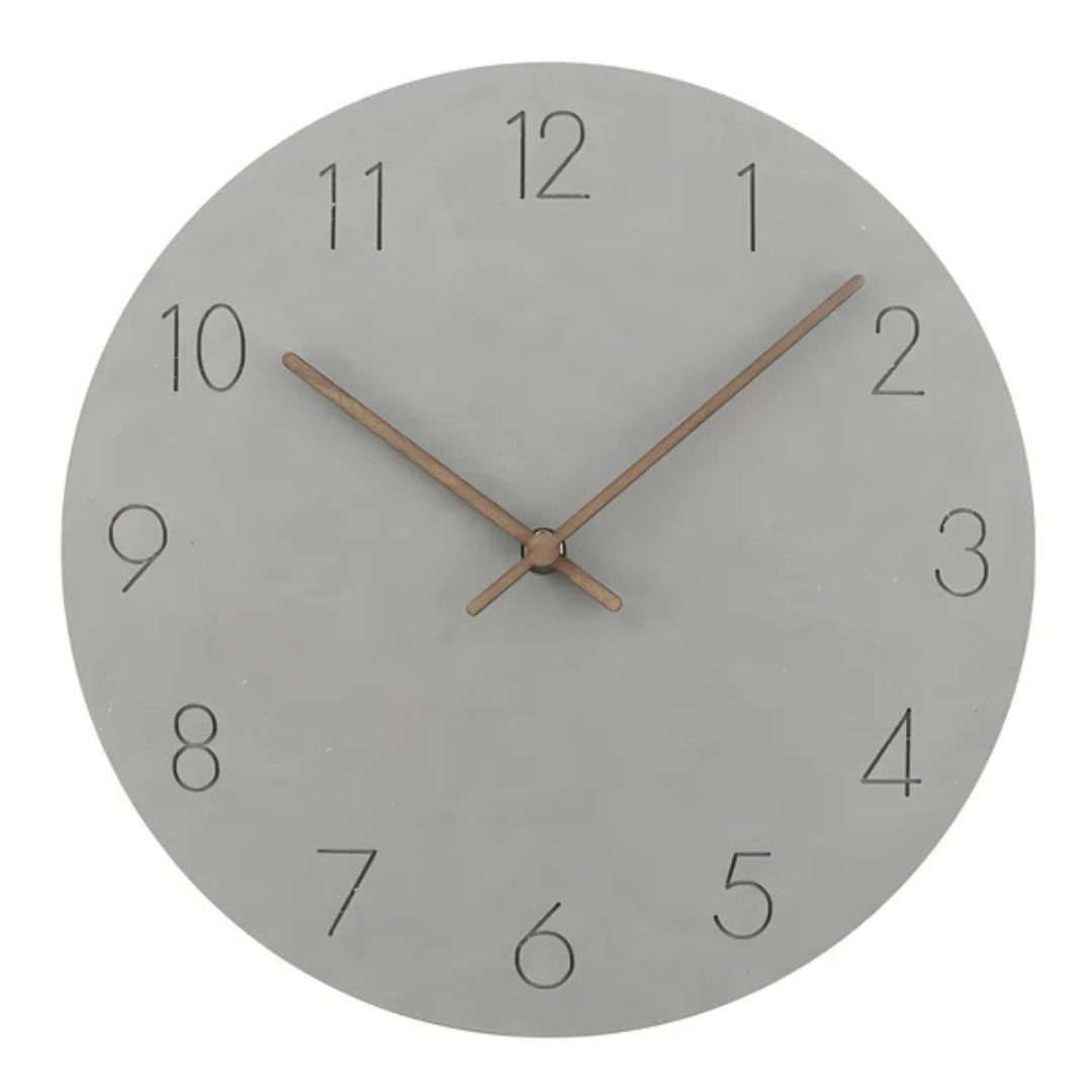 Nork Modern Wall Clock – Minimalist Wooden Design for Elegant Spaces 0
