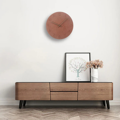 Nork Modern Wall Clock – Minimalist Wooden Design for Elegant Spaces