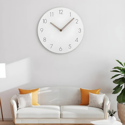 Nork Modern Wall Clock – Minimalist Wooden Design for Elegant Spaces