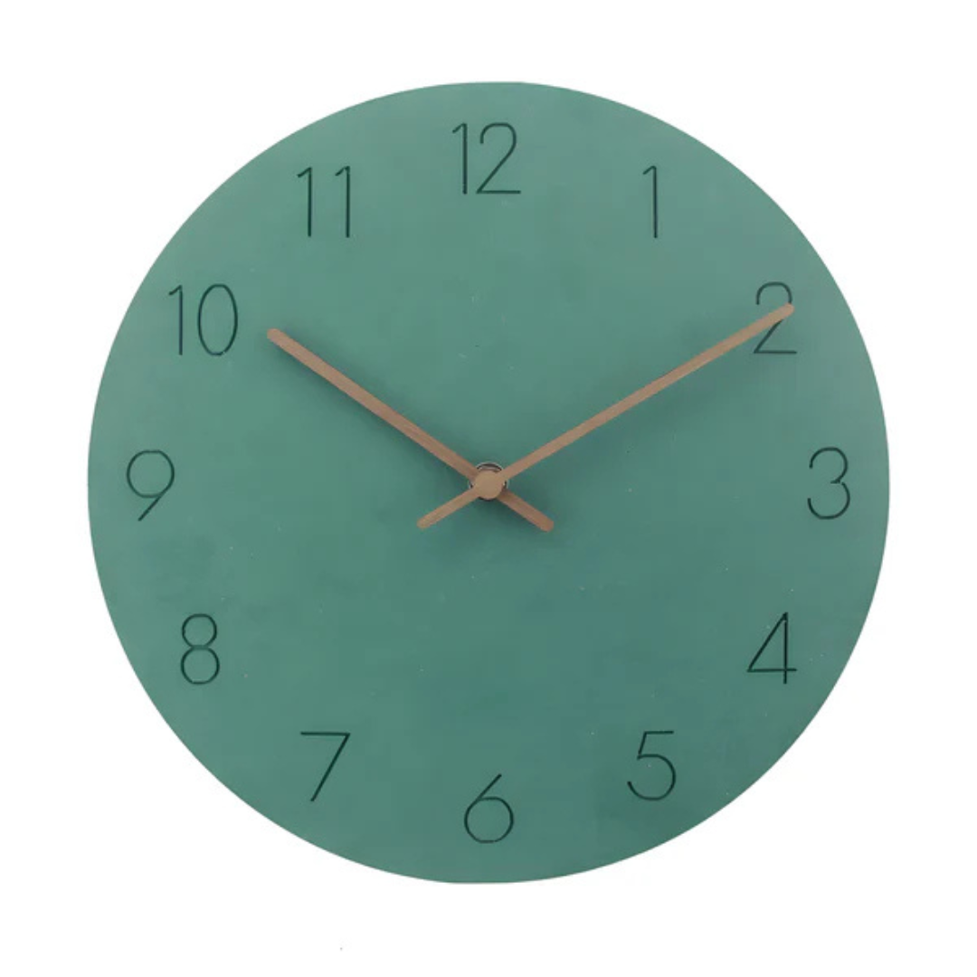 Nork Modern Wall Clock – Minimalist Wooden Design for Elegant Spaces 4