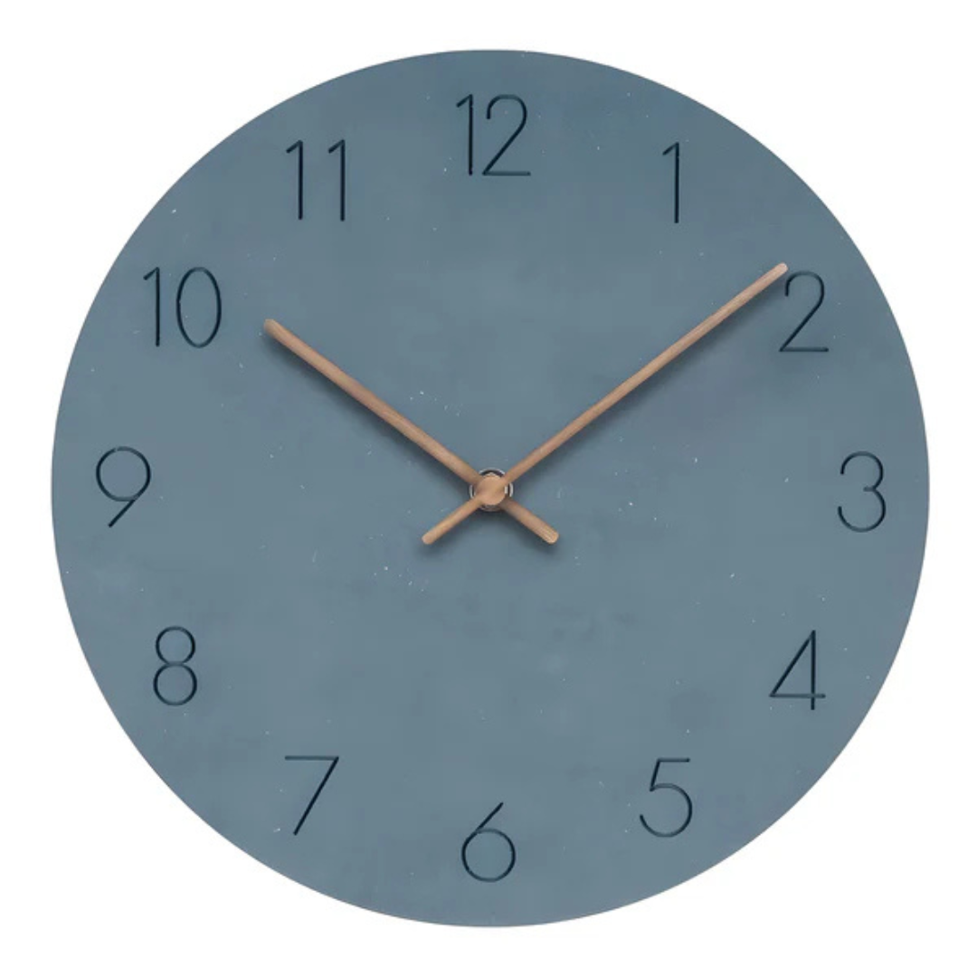 Nork Modern Wall Clock – Minimalist Wooden Design for Elegant Spaces 7
