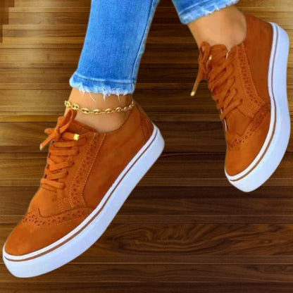 Oriana Women's Lace-Up Sneakers – Comfortable Supportive Footwear