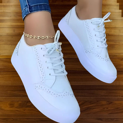 Oriana Women's Lace-Up Sneakers – Comfortable Supportive Footwear