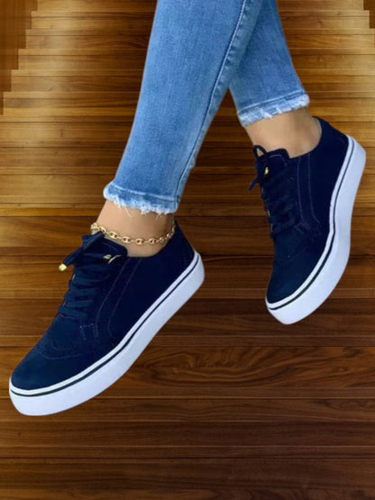 Oriana Women's Lace-Up Sneakers – Comfortable Supportive Footwear