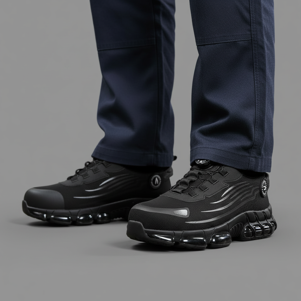 Owl Men's Safety Shoes – S3 Waterproof Work Boots for Ultimate Comfort