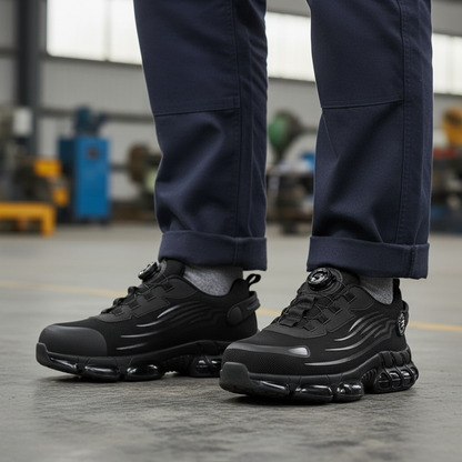 Owl Men's Safety Shoes – S3 Waterproof Work Boots for Ultimate Comfort