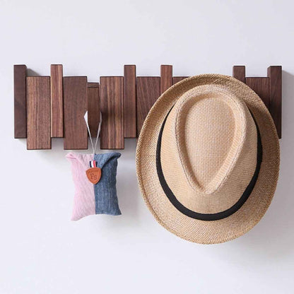 Piano Wooden Coat Rack Stand – Handcrafted Design for Elegant Storage
