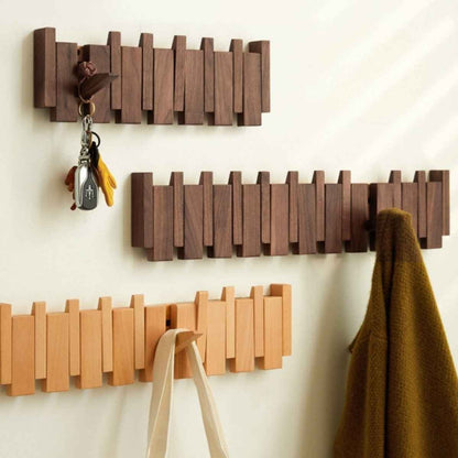Piano Wooden Coat Rack Stand – Handcrafted Design for Elegant Storage