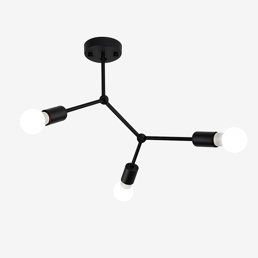 Orelia Retro Ceiling Light Fixture – Multi-Head Design for Elegant Spaces