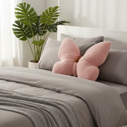 Morlen Plush Butterfly Cushion – Cozy Decorative Seating Accessory