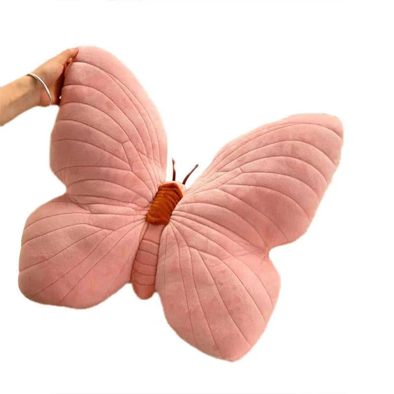 Morlen Plush Butterfly Cushion – Cozy Decorative Seating Accessory