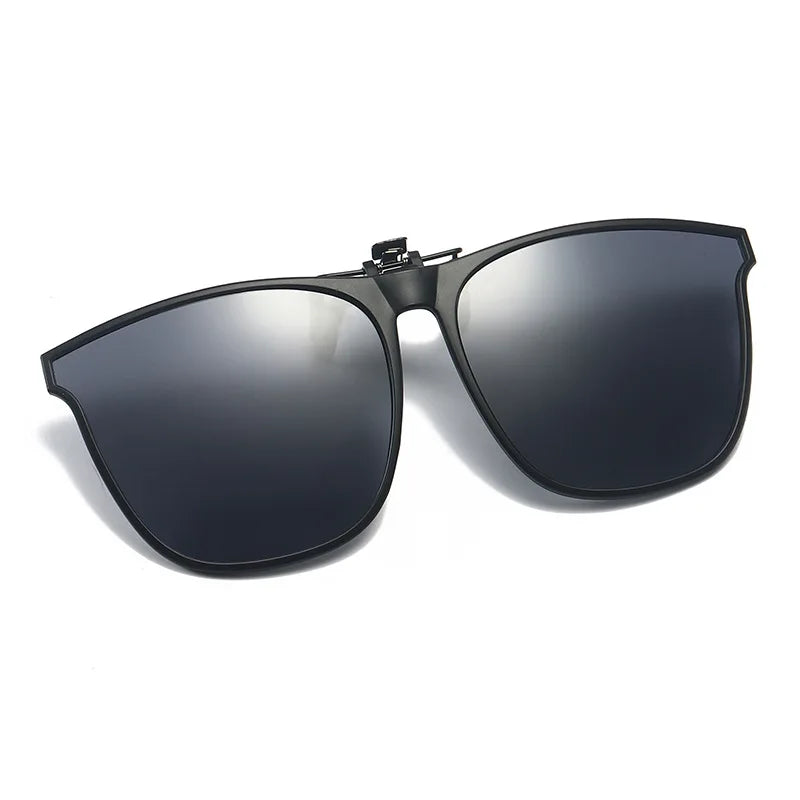Pioneer Unisex Polarized Sunglasses – Vintage Clip-On Design with UV400 Protection