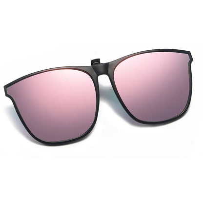 Pioneer Unisex Polarized Sunglasses – Vintage Clip-On Design with UV400 Protection