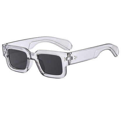 Rexi Unisex Vintage Square Sunglasses – Durable Acetate Frame for Everyday Style