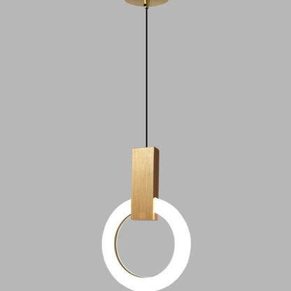 Ringo Modern Gold Pendant Light – Sleek Design for Stylish Kitchen Illumination