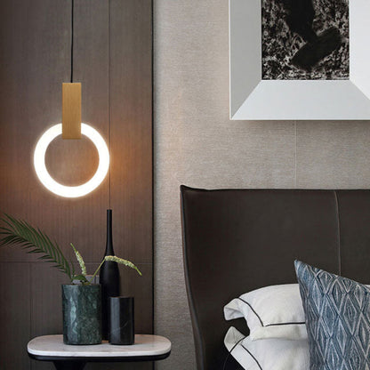 Ringo Modern Gold Pendant Light – Sleek Design for Stylish Kitchen Illumination