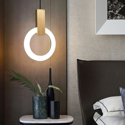 Ringo Modern Gold Pendant Light – Sleek Design for Stylish Kitchen Illumination