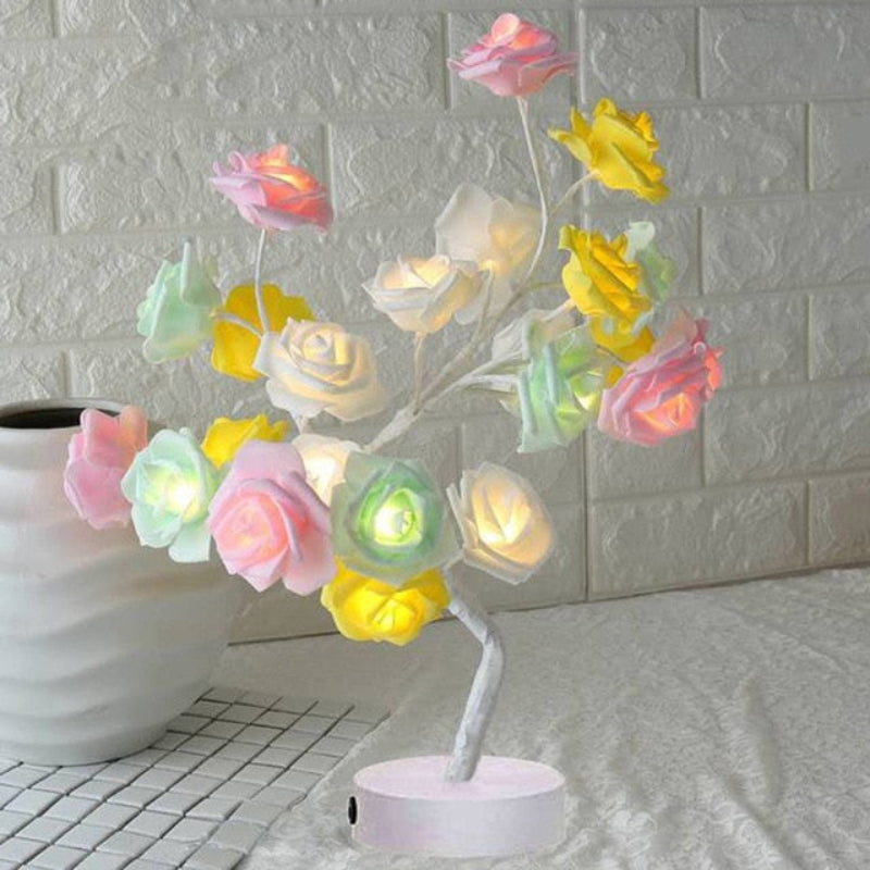 Rosa Unique Table Lamp – Adjustable Cordless Design for Elegant Bedside Lighting