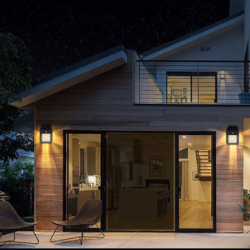 IllumSolar Outdoor Wall Lights – Classic Motion Sensor Design for Energy-Efficient Illumination
