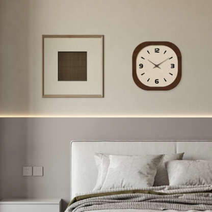 Vivid Wall Clock – Elegant Porcelain Design for Timeless Home Decor