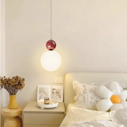 Caldera Bauhaus Pendant Light – Artistic Pumpkin Design for Modern Kitchens