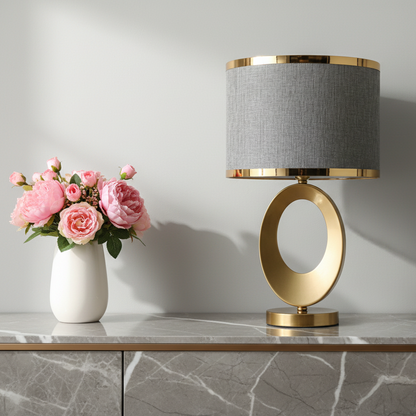Mira Modern Table Lamp – Stylish Fabric Shade for Elegant Spaces