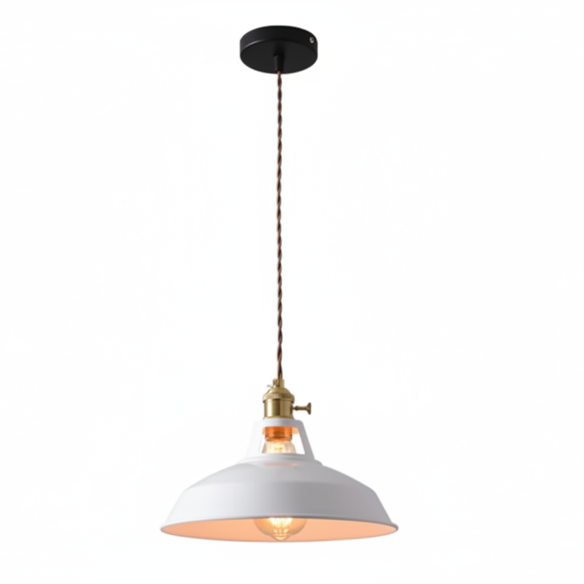 Ivy Industrial Colorful Pendant Light – Vibrant Design for Modern Spaces