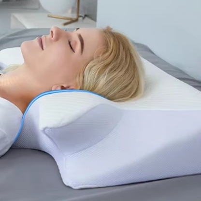 Lunelle Best Pillow for Side Sleepers – Support Memory Foam for Neck Relief