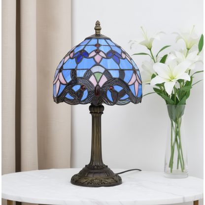 Vintage Tiffany Style Table Lamps – Elegant Table Lamp for Cozy Ambient Lighting