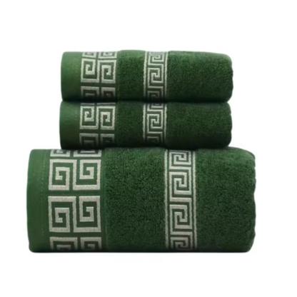 Novelle Glamorous Luxury Cotton Towel Set – Soft Bath and Hand Towels for Stylish Bathrooms