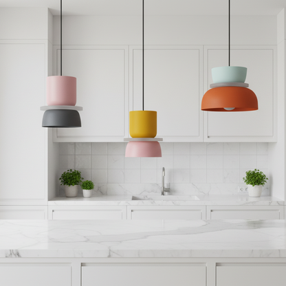 Mako Colorful Pendant Light – Playful Shapes for Modern Stylish Interiors