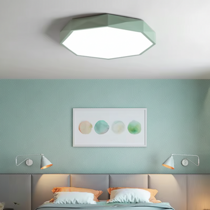 Mosaic Modern Octagon LED Ceiling Light Fixture – Stylish Energy-Efficient Design for Any Room