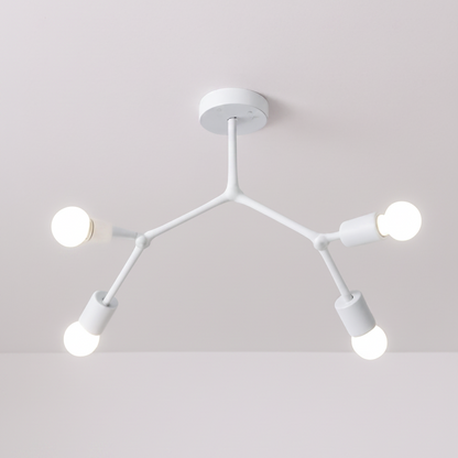 Orelia Retro Ceiling Light Fixture – Multi-Head Design for Elegant Spaces