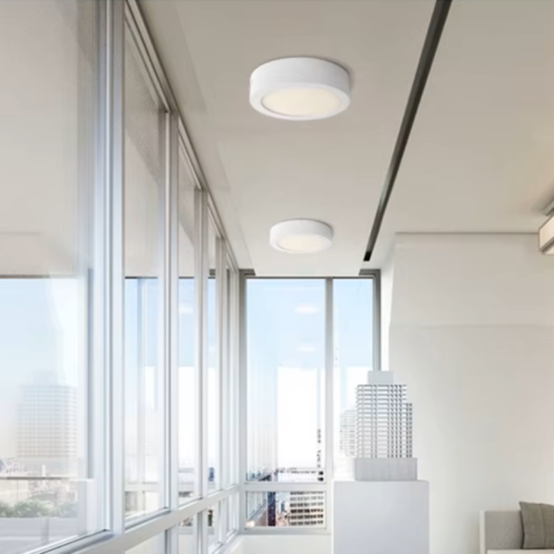 Harlow Uplift Modern LED Ceiling Light Fixture – Ultra-Thin Design for Stylish Interiors