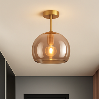 Kaelora Modern LED Ceiling Light Fixture – Stylish Glass Design for Elegant Spaces
