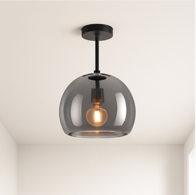 Kaelora Modern LED Ceiling Light Fixture – Stylish Glass Design for Elegant Spaces