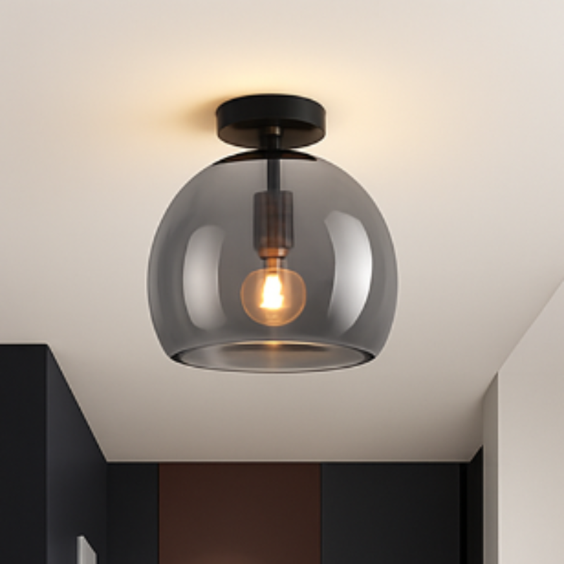 Kaelora Modern LED Ceiling Light Fixture – Stylish Glass Design for Elegant Spaces