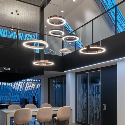 Celino Modern Black Pendant Light – Stylish LED Fixture for Elegant Home Decor