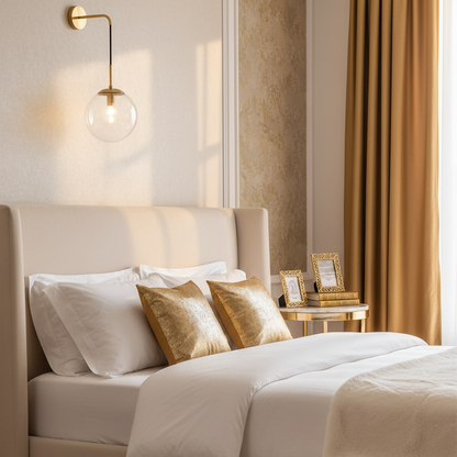 Dalen Modern Wall Light – Stylish Glass Ball Design for Elegant Spaces