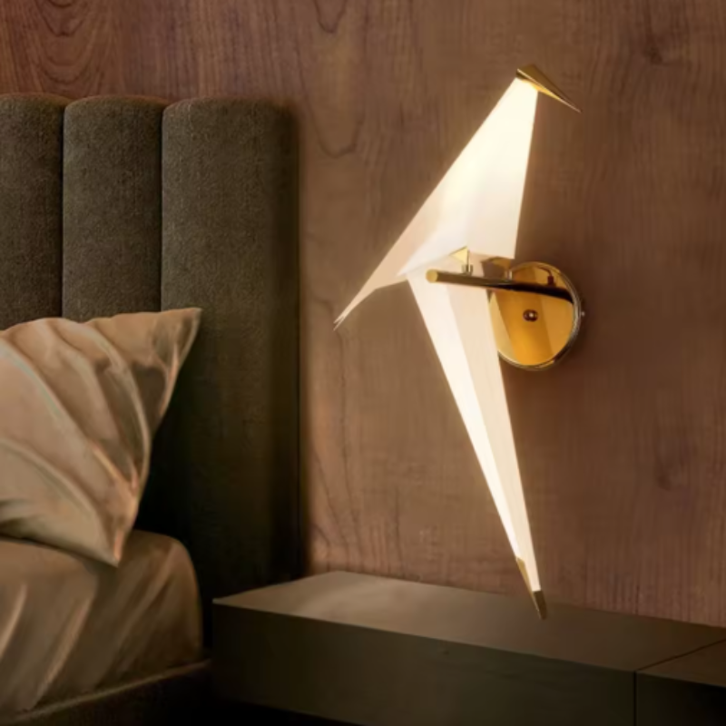 Avir Bird Modern Wall Light – Artistic LED Pendant for Elegant Spaces