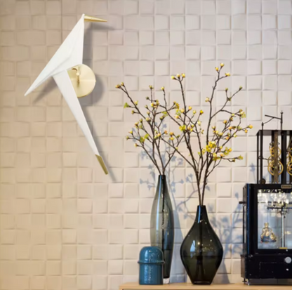 Avir Bird Modern Wall Light – Artistic LED Pendant for Elegant Spaces