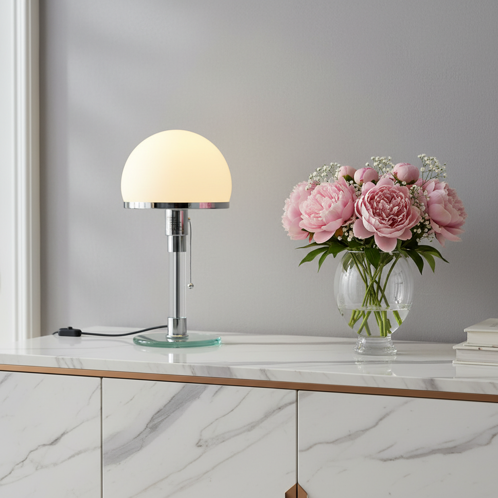 Ivenna Bauhaus Lamp Modern Table Lamp – Elegant Nordic Design for Versatile Use