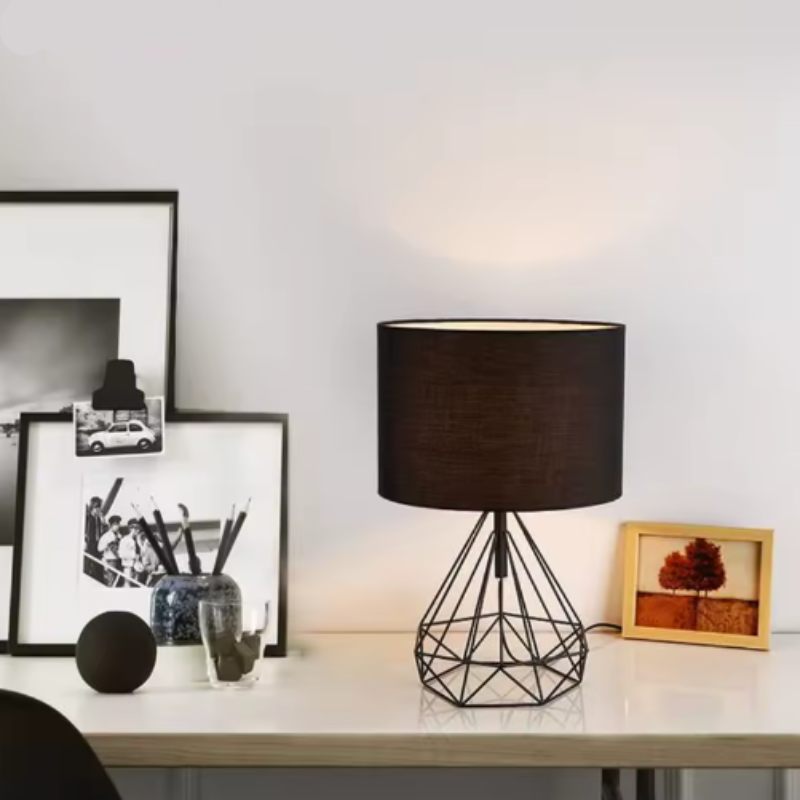 Tavora Geometric Bedroom Lamp – Unique Design for Modern Spaces