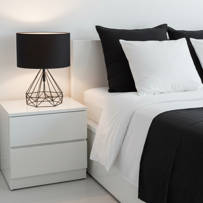 Tavora Geometric Bedroom Lamp – Unique Design for Modern Spaces