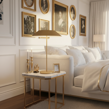Gavor Nordic Black Bedside Lamp – Elegant Touch for Cozy Bedroom Ambiance