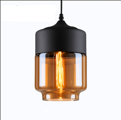 Sovel Modern Pendant Light for Dining Spaces – Elegant Glass and Metal Design