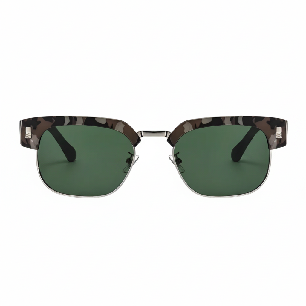 Juno Men's Sunglasses – Stylish Clubmaster Design with UV400 Protection