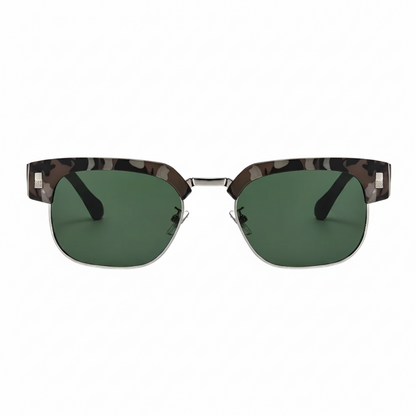 Juno Men's Sunglasses – Stylish Clubmaster Design with UV400 Protection